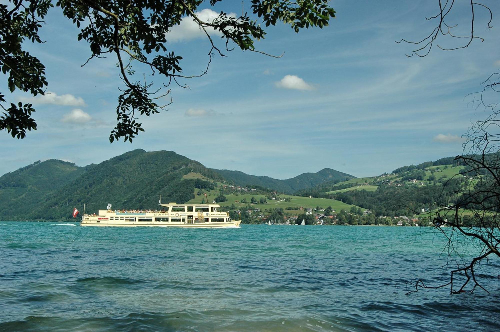 Ferienhof Margarethengut Unterach am Attersee Buitenkant foto