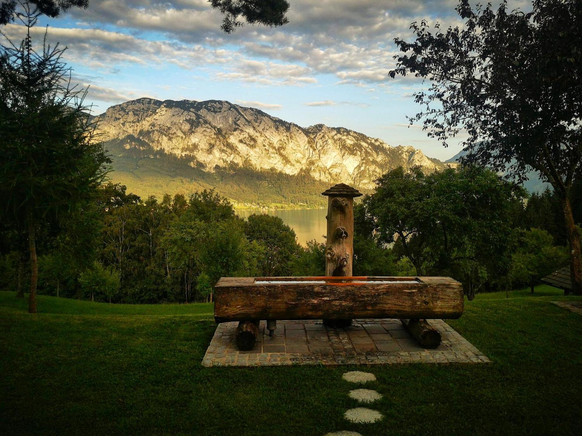 Ferienhof Margarethengut Unterach am Attersee Buitenkant foto