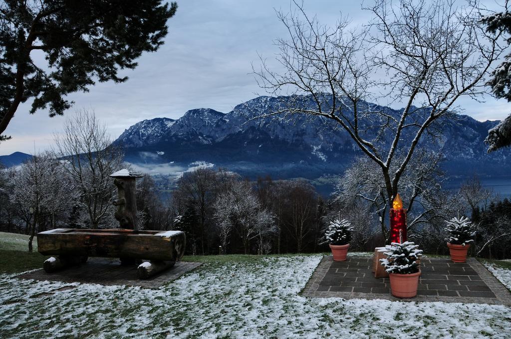 Ferienhof Margarethengut Unterach am Attersee Buitenkant foto