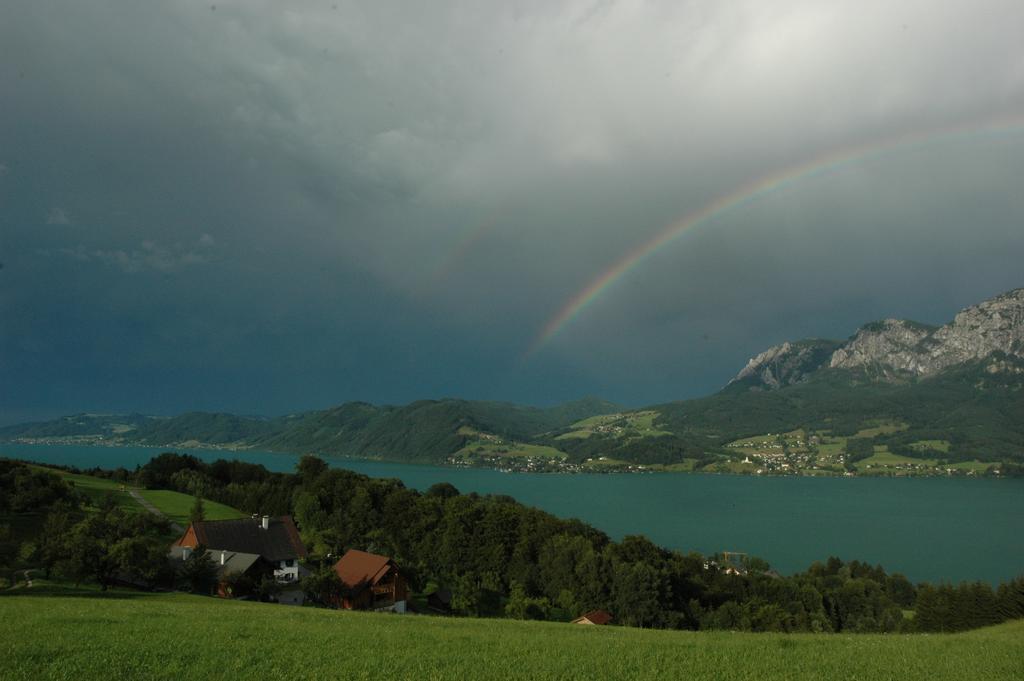 Ferienhof Margarethengut Unterach am Attersee Buitenkant foto