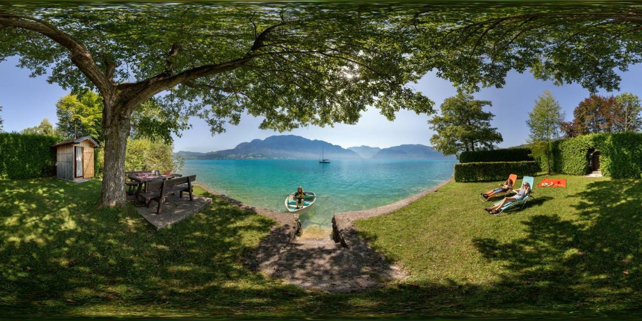 Ferienhof Margarethengut Unterach am Attersee Buitenkant foto