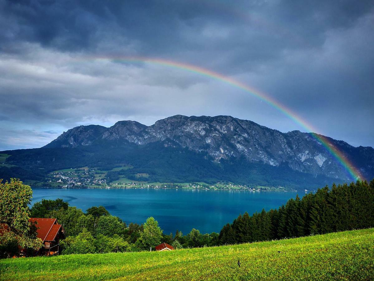 Ferienhof Margarethengut Unterach am Attersee Buitenkant foto