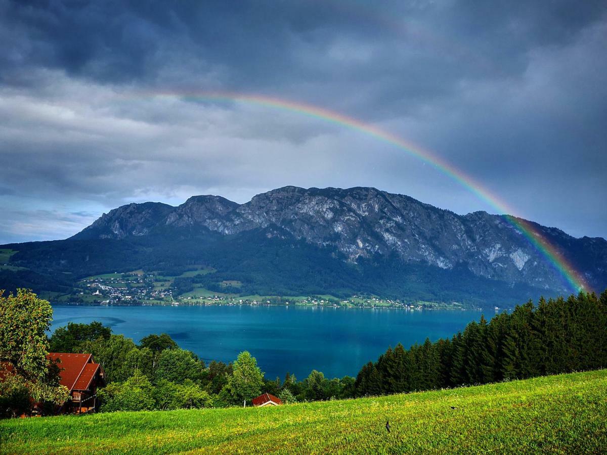 Ferienhof Margarethengut Villa Unterach am Attersee Buitenkant foto